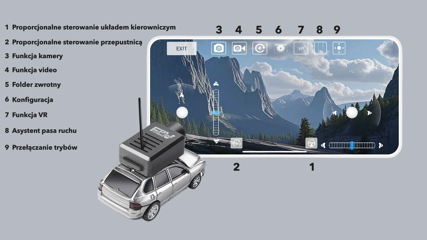 CamCruze™ – Ścigaj Się z Kamerą i Wyobraźnią!"